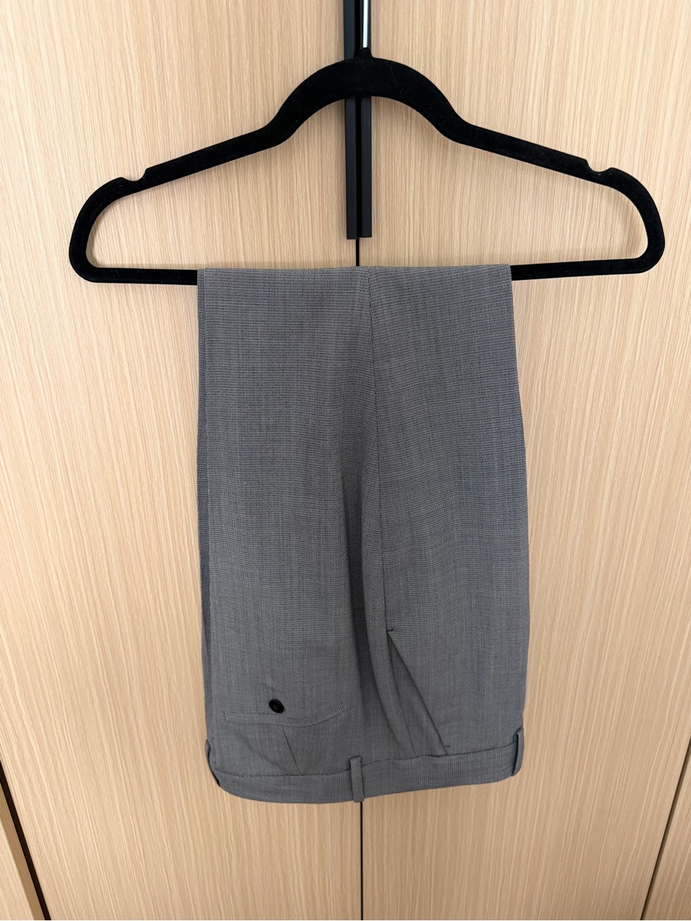 Theory Gray Flat Front Dress Shorts
